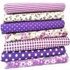 Cotton Fabric Squares for Quilting and Crafting, 25 x 25 cm, Pack of 35 (Blue) view 3
