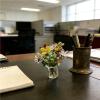 Crystal Glass Flowers with Mini Vase, 2.17 x 1.02 in, Portable Tabletop Decor view 4