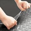 Rubber Flooring Roll, Diamond-Plate Mat for Garages and Gyms view 1