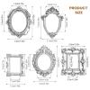 Wezalget 5 Mini Vintage Picture Frames view 2