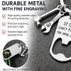 ARYIMYDP Father's Day Gift Set with Card and Bottle Opener Keychain view 2