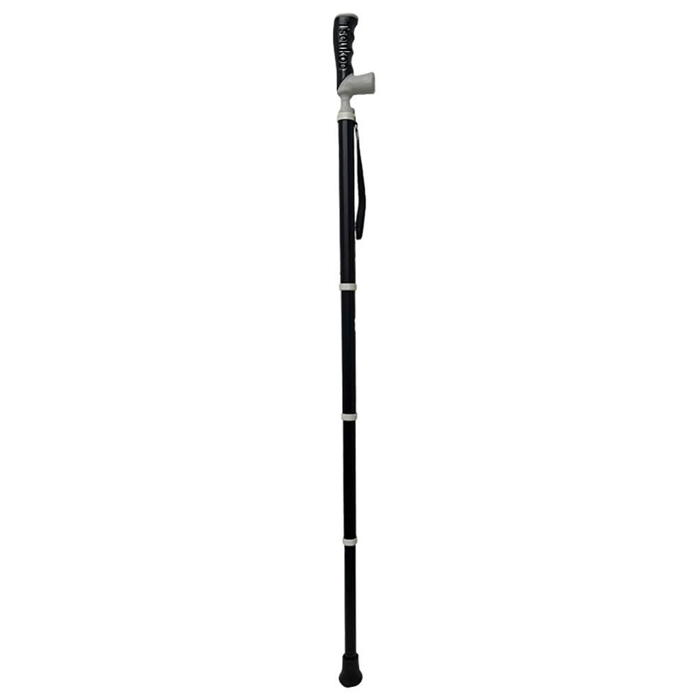 Shock-Absorbing Ultralight Telescopic Nordic Walking Cane