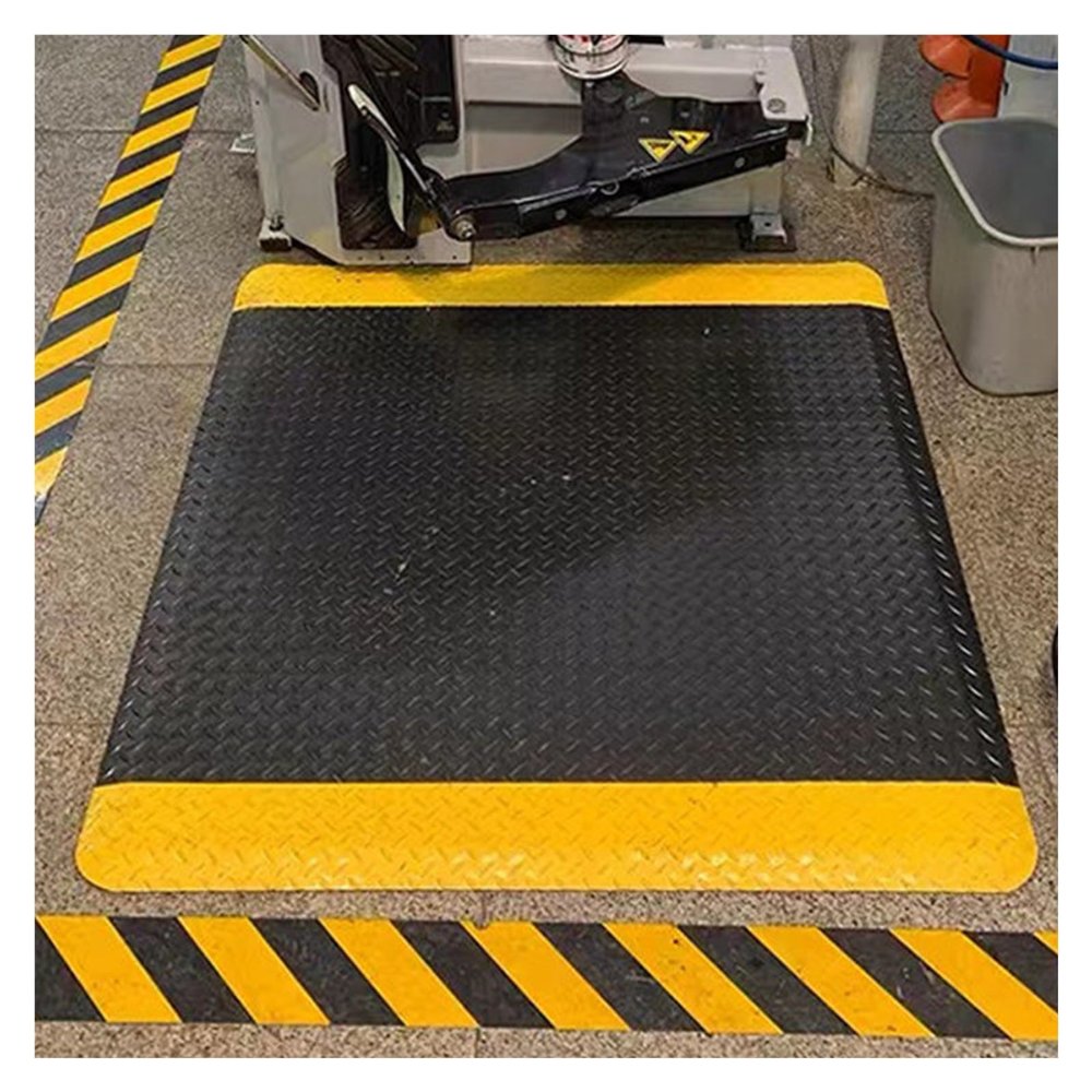 Anti-Fatigue Floor Mat for Standing Work - Industrial Mat for Indoor Use in Workshops and Garages
