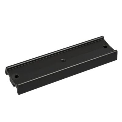 50 × 170 mm Universal Mounting Plate for Astronomical Telescopes, Equatorial, with 1/4-Inch Screw Holes