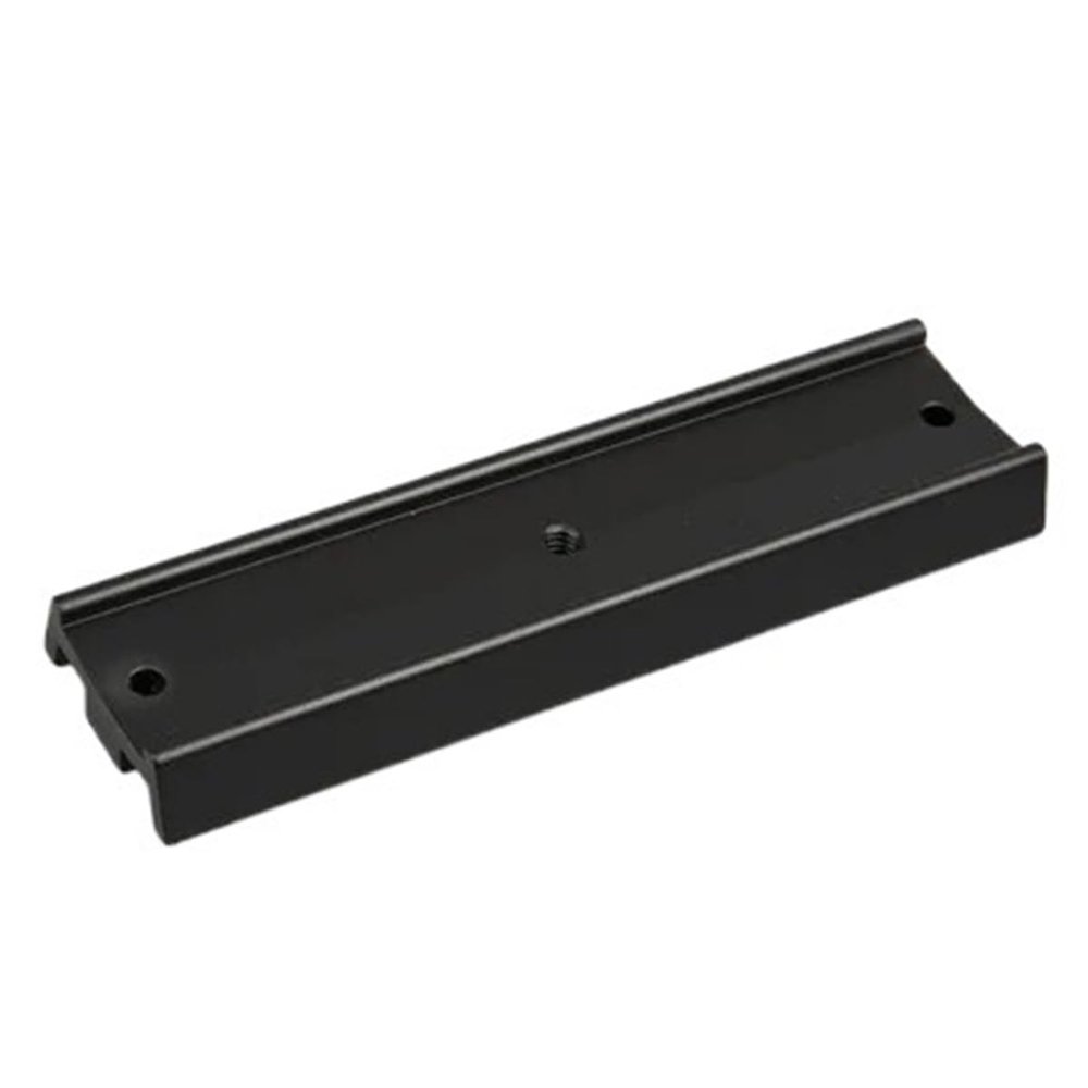 50 × 170 mm Universal Mounting Plate for Astronomical Telescopes, Equatorial, with 1/4-Inch Screw Holes