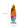 gifyym Surfboard Tabletop 8.27 x 2.36 Inches Wood Decor view 3