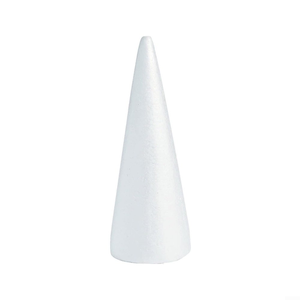 Tidgel 2-Pack Styrofoam Cones for Crafting
