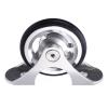 POENVFPO Folding Bike Fender Roller Wheel Easy Wheel, Lightweight Aluminum Alloy Accessory, Smooth Surface, for Multiple Folding Bike Models (Silver) view 1
