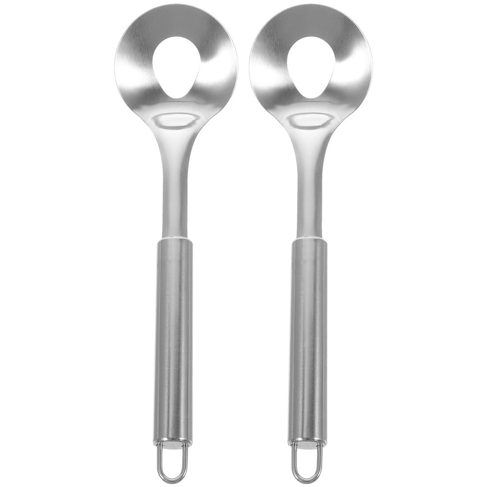 PACKOVE 2-Piece Meatball Spoon Set