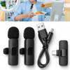 TICFOX Wireless Lavalier Microphone with Plug-and-Play Noise Cancellation view 1