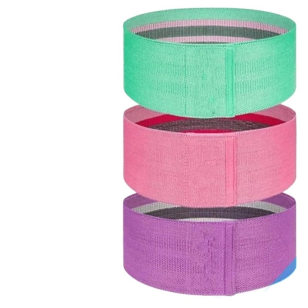 Resistance Pull-Up Band, Hip Circle Band, Non-Slip Elastic Fitness Band (Three)