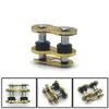 Getdoublerich Motorcycle Chain Master Links with O-Rings, Gold-Tone Stainless Steel, 4-Pack view 3