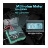 CUDTAPI DY4106 Digital Milliohm Meter with HD LCD Backlight view 3