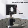 90° Right-Angle Adjustable Cage Lens Holder for 1-Inch Optics view 2