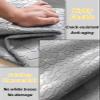 Heavy-Duty Non-Slip Gray Textured PVC Floor Mat Roll, Cuttable view 4