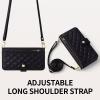 Crossbody Phone Case for Oppo A38/Oppo A18, Black view 4