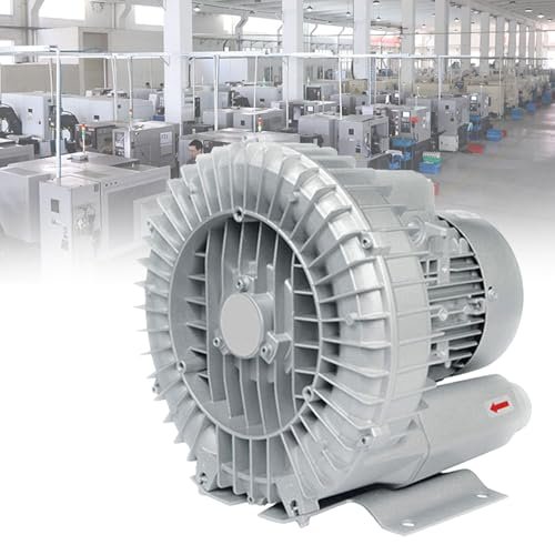 4 kW Regenerative Vortex Blower and Vacuum Pump, 380 V