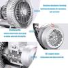 Generic High-Pressure Regenerative Vortex Blower, Single-Phase, 1500 W/2.01 HP view 4