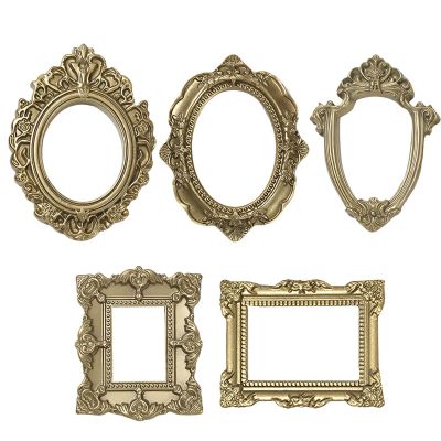 YNPQTDS Mini Vintage Picture Frames - Set of 5