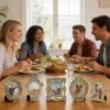 YNPQTDS Mini Vintage Picture Frames - Set of 5 view 3