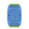8-Channel Analog Signal Acquisition Module, 0-5 V to RS-485 Converter, Blue view 1