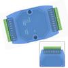 8-Channel Analog Signal Acquisition Module, 0-5 V to RS-485 Converter, Blue view 2