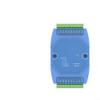 8-Channel Analog Signal Acquisition Module, 0-5 V to RS-485 Converter, Blue view 3