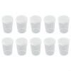 10 Transparent Plastic Measuring Cups with Lids view 4