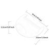 DuskHaven Edge Locking Guide, Portable Quilting Template, 3mm Yellow view 3
