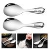 Stainless Steel Rice Scoop with Non-Stick Coating, 2 Pieces view 2