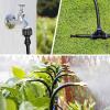 BEAZOOM 8 mm Push-In Tube Fittings for Sprinkler Systems, Matte Black, UV-Resistant, with 2 Faucet Connections view 3