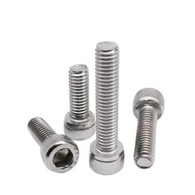 5/10/50 pcs DIN 912 A2-70 304 Stainless Steel Hex Socket Screws M1.4 M1.6 M2 M2.5 M3 M3.5 M4 M5 M6 M8 (45 mm, M2 50 pcs)