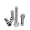 5/10/50 pcs DIN 912 A2-70 304 Stainless Steel Hex Socket Screws M1.4 M1.6 M2 M2.5 M3 M3.5 M4 M5 M6 M8 (45 mm, M2 50 pcs) view 1