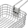 Pugermering Frying Basket for French Fries and Chicken, Foldable Handle, Indoor and Outdoor Use, Frying Basket with Strainer view 3
