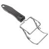 Gogogmee Multifunctional Stainless Steel and Plastic Oven Rack and Grill Plate Handle view 1