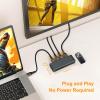 Jectse 4K 120Hz HD Switch with Remote Control and Automatic Detection for Home Entertainment view 2