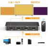 Jectse 4K 120Hz HD Switch with Remote Control and Automatic Detection for Home Entertainment view 3
