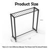 Portable Badminton Racket Storage Cart with Wheels, Holds 15 Rackets, for Schools, Clubs, and Garages (Rack Only) view 2