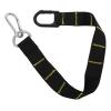 GAROZATION Adjustable Nylon and Iron Training Straps for Portable Sled Pulling, Black view 1