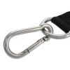 GAROZATION Adjustable Nylon and Iron Training Straps for Portable Sled Pulling, Black view 3