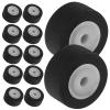 Amosfun Cassette Player Pressure Rollers, 12-Pack, 11.5 mm, Ball-Bearing Rollers for Tape Recorder and Radio Tape Repair and Maintenance view 1