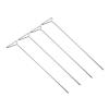 AMUSLESUR Laboratory Accessories, Reusable Lightweight Stainless Steel Cell Spreaders, 4-Piece Set view 1