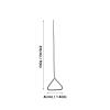 AMUSLESUR Laboratory Accessories, Reusable Lightweight Stainless Steel Cell Spreaders, 4-Piece Set view 2