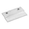 EaseSunny Interlocking Photo Frame Hooks, Z-Clips for Pictures, Robust Aluminum Hangers, 5 cm, Silver, 1 Pair with Screws view 3