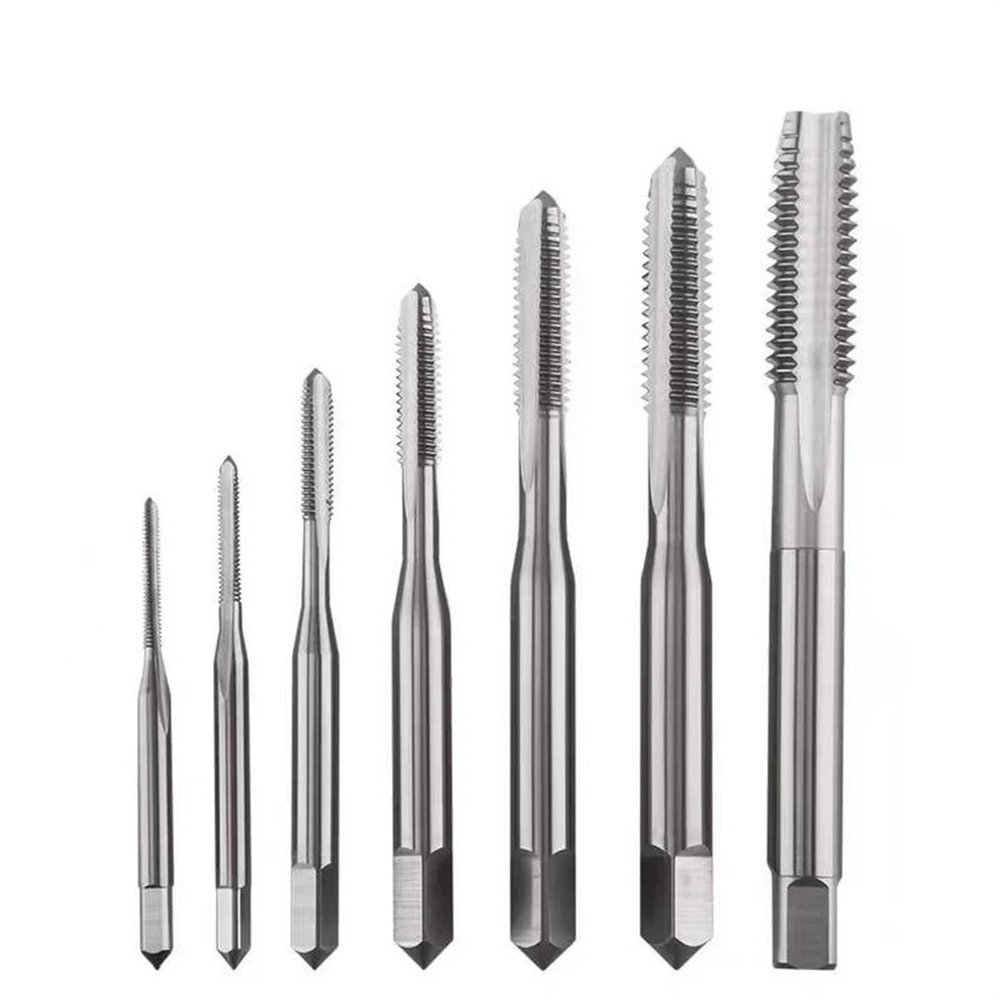 UNC Screw Machine Thread Tap Drill Bits, HSS Straight Flute, 2-56, 3-48, 4-40, 5-40, 6-32, 8-32, 10-24, 5/8-11, 3/4-10, 7/8-9, 1 Pc (10 Pcs, 3I8-16 UNC)
