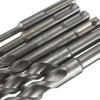 1-Piece SDS Plus Masonry and Concrete Drill Bit, YG8 Carbide Tip, 110/160/210/260/300/310/350/400/450 mm (12 × 160 mm, 10 pcs) view 2