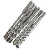 1-Piece SDS Plus Masonry and Concrete Drill Bit, YG8 Carbide Tip, 110/160/210/260/300/310/350/400/450 mm (12 × 160 mm, 10 pcs) view 3