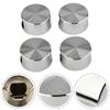 Set of 4 Round Zinc Alloy Knobs for Gas and Electric Stoves view 2