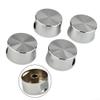 Set of 4 Round Zinc Alloy Knobs for Gas and Electric Stoves view 3