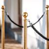 Zerodeko Set of 2 Stainless Steel Rope End Stoppers with Hooks, Weather- and Wear-Resistant, for Barrier Ropes and Railings in Public Facilities view 4